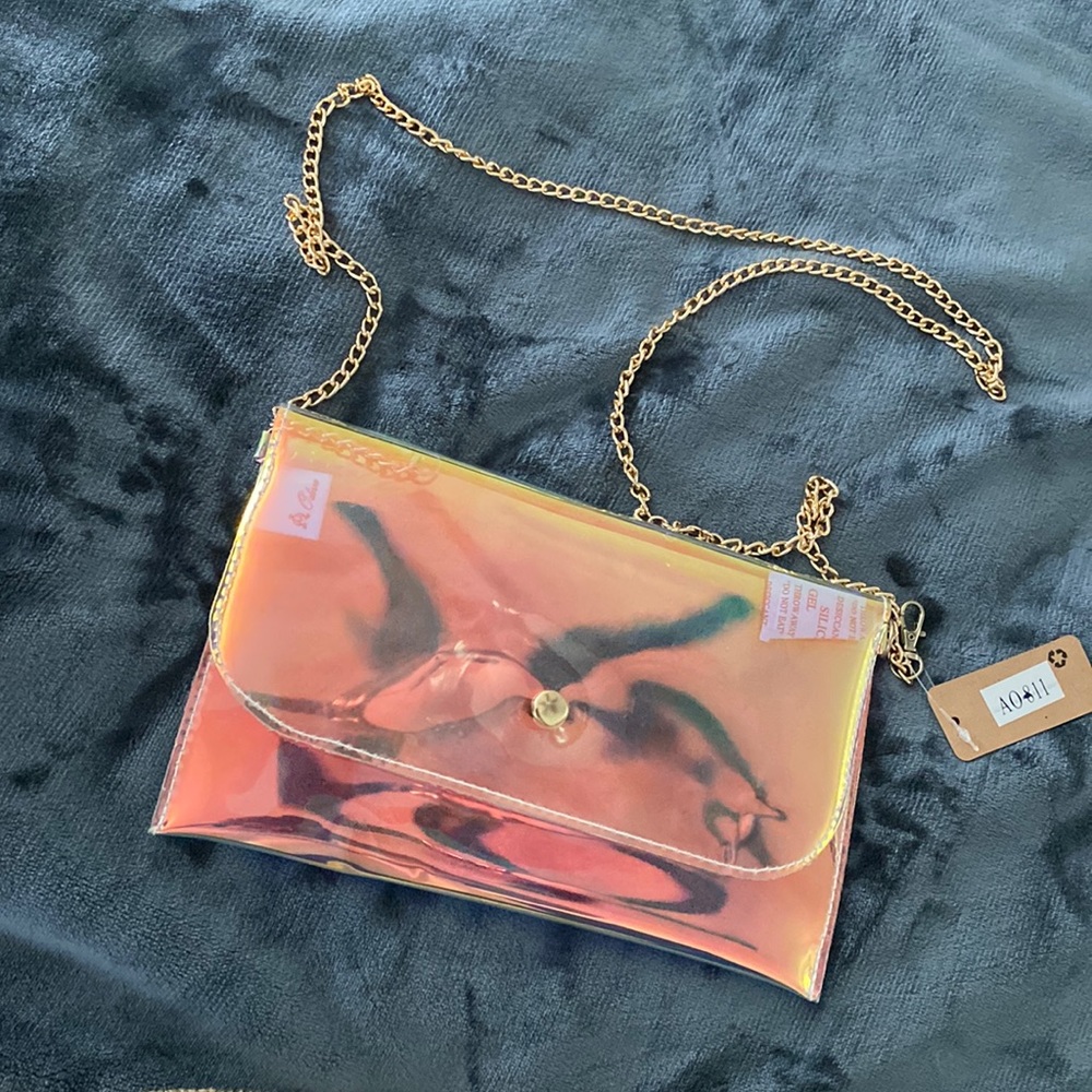 NWT DIVA CLUTCH WITH CHAIN
